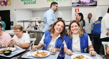 Gracinha Caiado inaugura Restaurante do Bem, em Quirinópolis